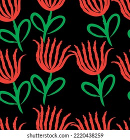 Nahtlose Gewebe aus Blumenmuster-Muster Vektor, wie Ziervektor. Geeignet für Paket-Design, Bildschirmhintergrund, Modedruck.