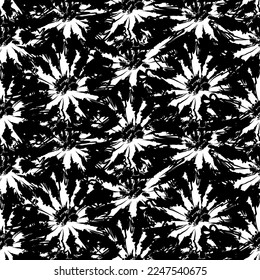 Seamless fabric of  floral Line Pattern, like illustration. Suit for package design, wallpaper, fashion print.