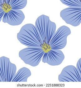 Seamless fabric of  floral Line Pattern, like illustration. Suit for package design, wallpaper, fashion print.