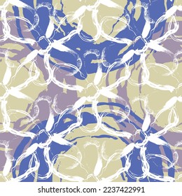 Seamless fabric flowers of  decor pattern, like modern style. Suit for package design, fabric textile, wallpaper, fashion print.