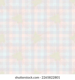 Seamless fabric flowers of  decor pattern, like modern style. Suit for package design, fabric textile, wallpaper, fashion print.