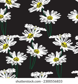 Nahtlose Gewebe aus Blumen Muster, wie Illustration. Geeignet für Paket-Design, Bildschirmhintergrund, Modedruck.