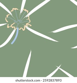 Seamless fabric of flowers pattern, like illustration. Suit for package design, wallpaper, fashion print, Housing wallpaper, arty-crafty.
