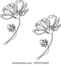 Seamless fabric of flowers pattern, like illustration. Suit for package design, wallpaper, fashion print, Housing wallpaper, arty-crafty.
