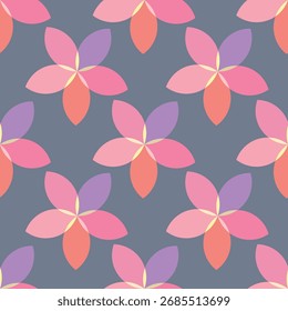 Tela inconsútil del patrón de las flores, como ilustración. Traje para el diseño del paquete, Fondo de pantalla, impresión de la moda, Fondo de pantalla de la vivienda, arty-crafty.