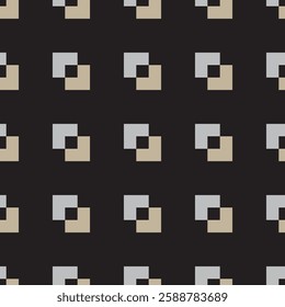 Seamless fabric of geometric pattern, like illustration. Suit for package design, wallpaper, fashion print, Housing wallpaper, arty-crafty.
