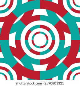 Seamless fabric of geometric pattern, like illustration. Suit for package design, wallpaper, fashion print, Housing wallpaper, arty-crafty.
