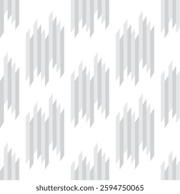 Seamless fabric of geometric pattern, like illustration. Suit for package design, wallpaper, fashion print, Housing wallpaper, arty-crafty.
