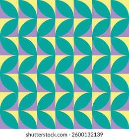 Seamless fabric of geometric pattern, like illustration. Suit for package design, wallpaper, fashion print, Housing wallpaper, arty-crafty.
