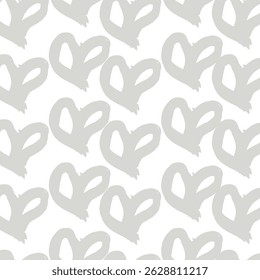 Seamless fabric of heart pattern, like illustration. Suit for package design, wallpaper, fashion print, Housing wallpaper, arty-crafty.
