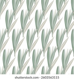 Seamless fabric of leaves pattern, like illustration. Suit for package design, wallpaper, fashion print, Housing wallpaper, arty-crafty.
