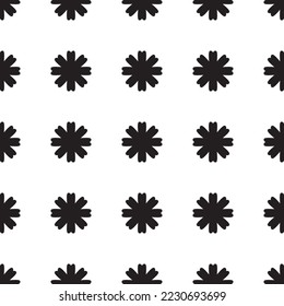 Seamless fabric of  little flowers Pattern, like minimal style. Suit for package design, wallpaper, fashion print.