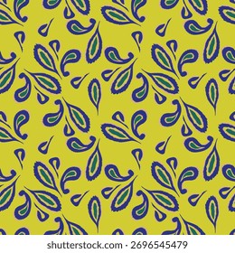 Seamless fabric motif patterns, abstract ikat patterns or abstract ethnic 