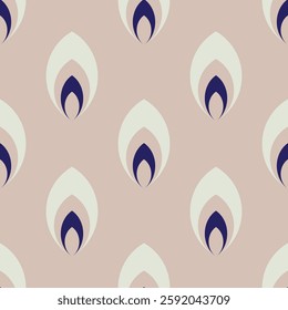 Seamless fabric of natural pattern, like illustration. Suit for package design, wallpaper, fashion print, Housing wallpaper, arty-crafty.
