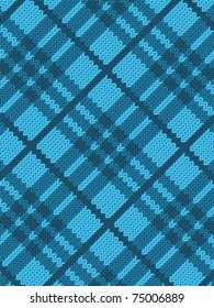 Seamless fabric pattern background. Vector illustration.