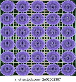 Seamless fabric pattern designed for practical use, ideal for textile printing, clothing, curtains, wallpapers, and home decor products.