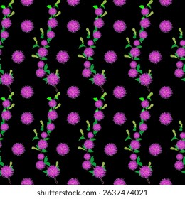 Seamless fabric pattern, exotic pattern, modern pattern, luxury, distinctive, vector pattern, wallpaper, decoration, black background