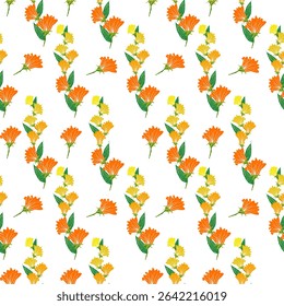 Seamless fabric pattern, exotic pattern, modern pattern, luxury, distinctive, vector pattern, wallpaper, decoration, white background