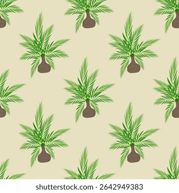 Seamless fabric pattern, exotic pattern, modern pattern, luxury, distinctive, vector pattern, wallpaper, decoration, cream background