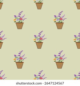 Seamless fabric pattern, exotic pattern, modern pattern, luxury, distinctive, vector pattern, wallpaper, decoration, cream background