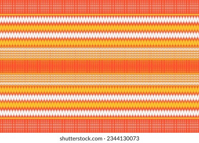 Seamless fabric pattern geometric abstract triangles yellow orange white for print textiles rugs fabrics