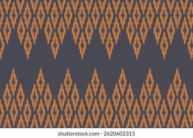 Padrão de tecido sem costura, formas geométricas, fundo cinza, padrão marrom dourado, padrão estrela de cinco pontas, bonito e moderno, imitando o tecido de seda.