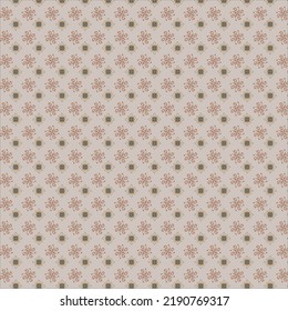 seamless fabric pattern with ornament
