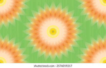 Seamless fabric pattern in the shape of a simple flower, beautiful pattern, vector, floral background