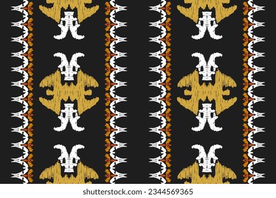 Seamless fabric pattern with traditional ornaments Design for backgrounds, carpets, wallpapers, clothes, wraps, batik, fabrics.