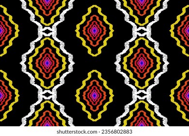 Seamless fabric pattern with traditional ornaments Design for backgrounds, carpets, wallpapers, clothes, wraps, batik, fabrics.