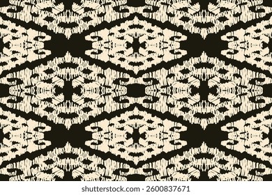 Seamless fabric pattern with traditional ornaments Design for backgrounds, carpets, wallpapers, clothes, wraps, batik, fabrics.