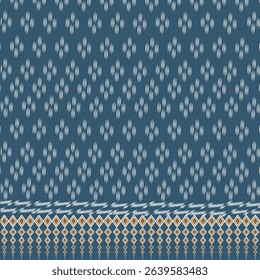 Seamless fabric pattern, unique pattern, modern style, luxurious and outstanding, vector pattern, wallpaper, decoration, Thai silk