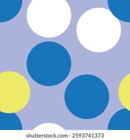 Seamless fabric of polka dots pattern, like illustration. Suit for package design, wallpaper, fashion print, Housing wallpaper, arty-crafty.
