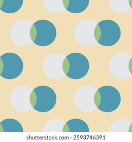 Seamless fabric of polka dots pattern, like illustration. Suit for package design, wallpaper, fashion print, Housing wallpaper, arty-crafty.
