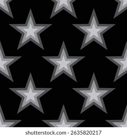 Seamless fabric of stars pattern, like illustration. Suit for package design, wallpaper, fashion print, Housing wallpaper, arty-crafty.
