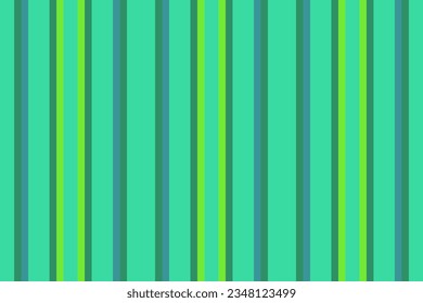 Seamless fabric stripe of lines texture pattern with a vertical textile background vector in turquoise and cyan colors.