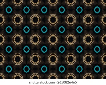 Seamless Fabric Textile Symmetric Luxury Tile Fashion Design Art Cloth Background Endless Decoration Geometric Shape Graphic Visual Template Texture Digital Wallpaper Perspective Interior Pattern.