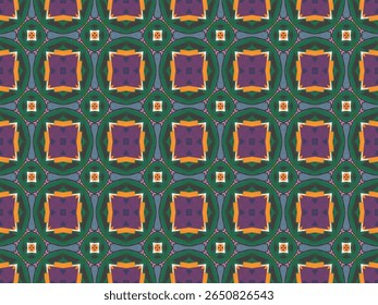 Seamless Fabric Textile Symmetric Luxury Tile Fashion Design Art Cloth Background Endless Decoration Geometric Shape Graphic Visual Template Texture Digital Wallpaper Perspective Interior Pattern.