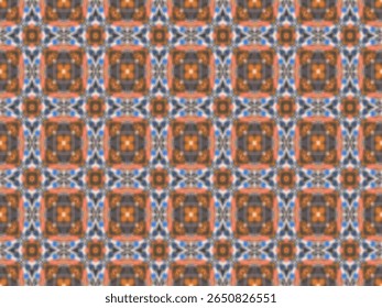 Seamless Fabric Textile Symmetric Luxury Tile Fashion Design Art Cloth Background Endless Decoration Geometric Shape Graphic Visual Template Texture Digital Wallpaper Perspective Interior Pattern.