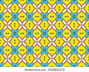 Seamless Fabric Textile Symmetric Luxury Tile Fashion Design Art Cloth Background Endless Decoration Geometric Shape Graphic Visual Template Texture Digital Wallpaper Perspective Interior Pattern.