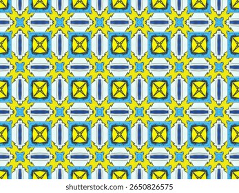 Seamless Fabric Textile Symmetric Luxury Tile Fashion Design Art Cloth Background Endless Decoration Geometric Shape Graphic Visual Template Texture Digital Wallpaper Perspective Interior Pattern.