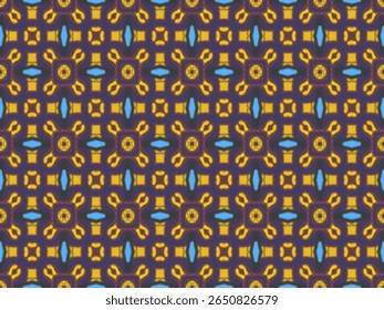 Seamless Fabric Textile Symmetric Luxury Tile Fashion Design Art Cloth Background Endless Decoration Geometric Shape Graphic Visual Template Texture Digital Wallpaper Perspective Interior Pattern.
