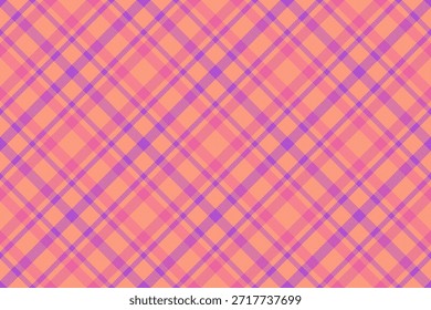 Textura de tela sin costuras en un patrón clásico de cuadros con una paleta vibrante y cálida. Perfecto para fondos, textiles o diseños que necesitan una sensación acogedora y estampada.