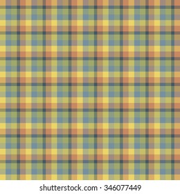 Seamless fabric texture. colored squares