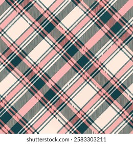 Seamless Fabric Texture Pattern Background Vector Layer Illustration