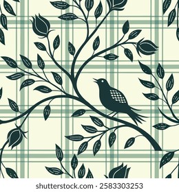 Seamless Fabric Texture Pattern Background Vector Layer Illustration