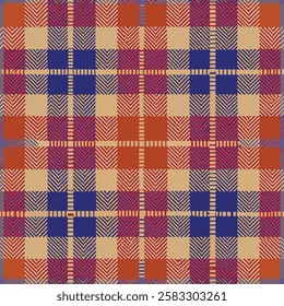Seamless Fabric Texture Pattern Background Vector Layer Illustration