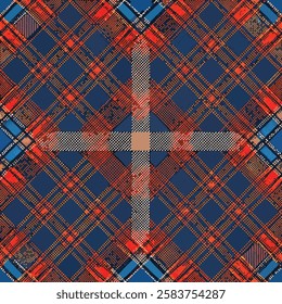 Seamless Fabric Texture Pattern Background Vector Layer Illustration