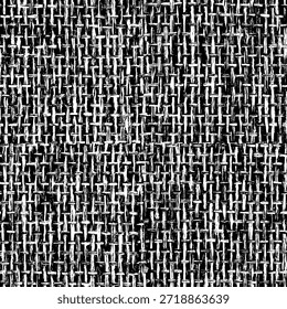 Textura de tela sin costuras. Ilustración de semitono de Vector