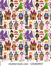 seamless Fairy tale pattern